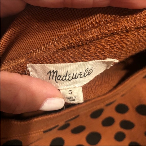 Madewell Leopard Sweatshirt - Picture 4 of 4